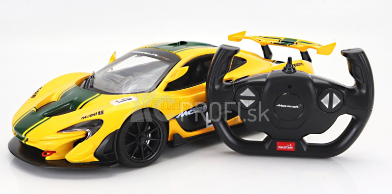 Mondomotors Mclaren P1 Gtr N 51 Concept Car 2015 1:14 žltozelená čierna