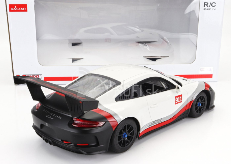 Mondomotors Porsche 911 991 Gt3 Cup N 911 Coupe 2019 1:14 Biela červená sivá