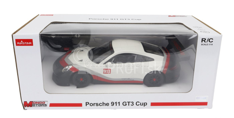 Mondomotors Porsche 911 991 Gt3 Cup N 911 Coupe 2019 1:14 Biela červená sivá