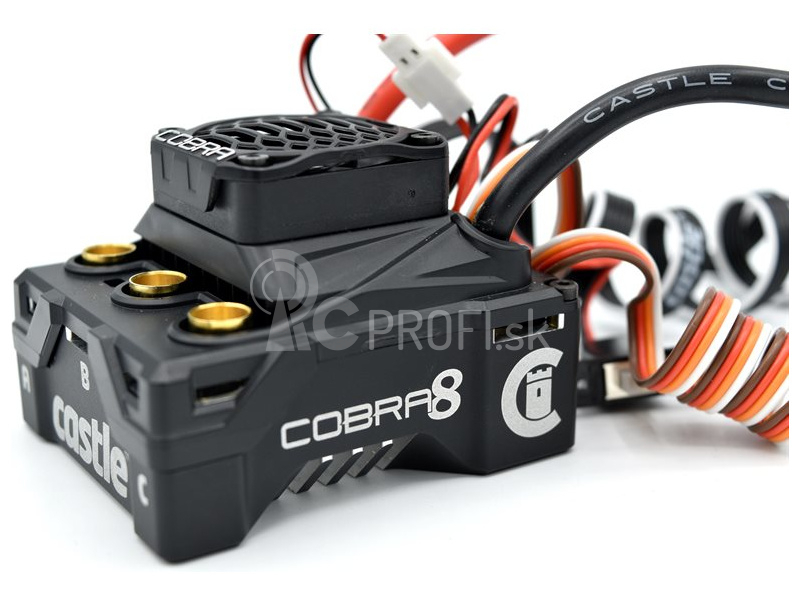 Motor Castle 1512 1800ot/V, reg. Cobra 8