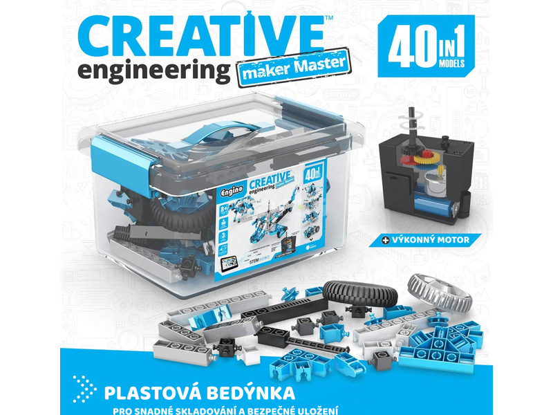 Motor Creative Engineering 40 modelov Master + motor