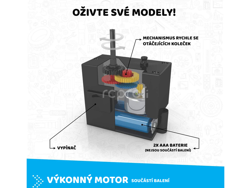 Motor Creative Engineering 40 modelov Master + motor