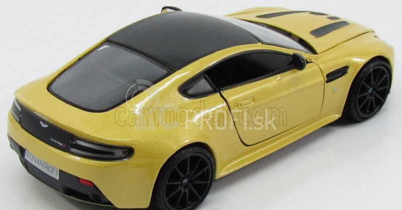 Motor-max Aston martin V12 Vantage S 2010 1:24 Žltá farba