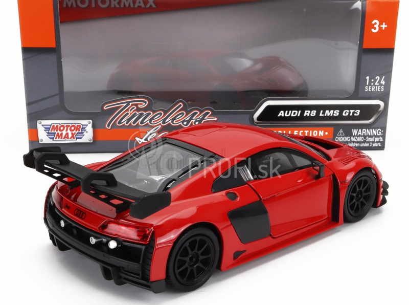 Motor-max Audi R8 Lms Gt3 2021 1:24 červená