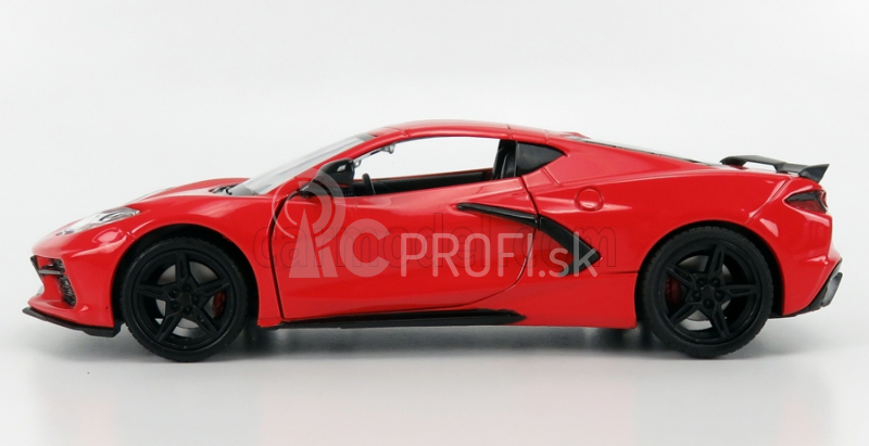 Motor-max Chevrolet Corvette C8 Coupe 2020 1:24 červená