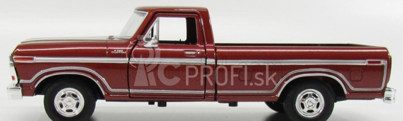 Motor-max Ford usa F-150 Pick-up Custom 1979 1:24 Brown Met