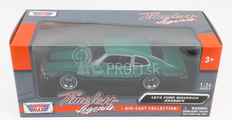 Motor-max Ford usa Maverick Grabber 1974 1:24 Zelená