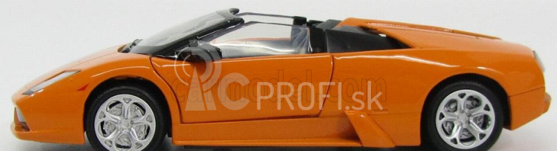 Motor-max Lamborghini Murcielago Lp640 Roadster 2001 1:24 oranžová