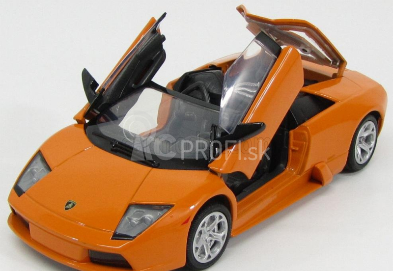 Motor-max Lamborghini Murcielago Lp640 Roadster 2001 1:24 oranžová