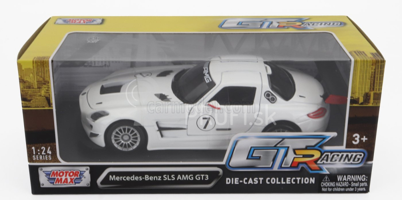 Motor-max Mercedes benz Sls Amg Gt3 N 7 2010 1:24 Biela