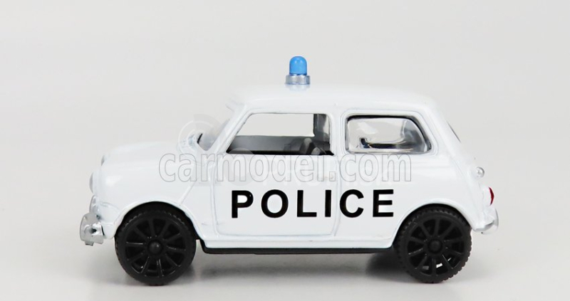 Motor-max Mini Cooper Police 1965 1:43 biely