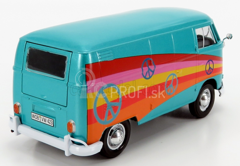 Motor-max Volkswagen T1 Type 2 Van Peace 1962 1:24 Rôzne