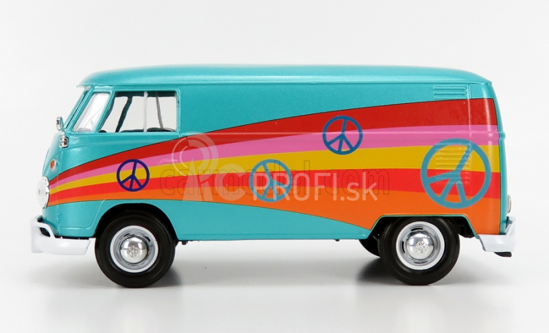 Motor-max Volkswagen T1 Type 2 Van Peace 1962 1:24 Rôzne