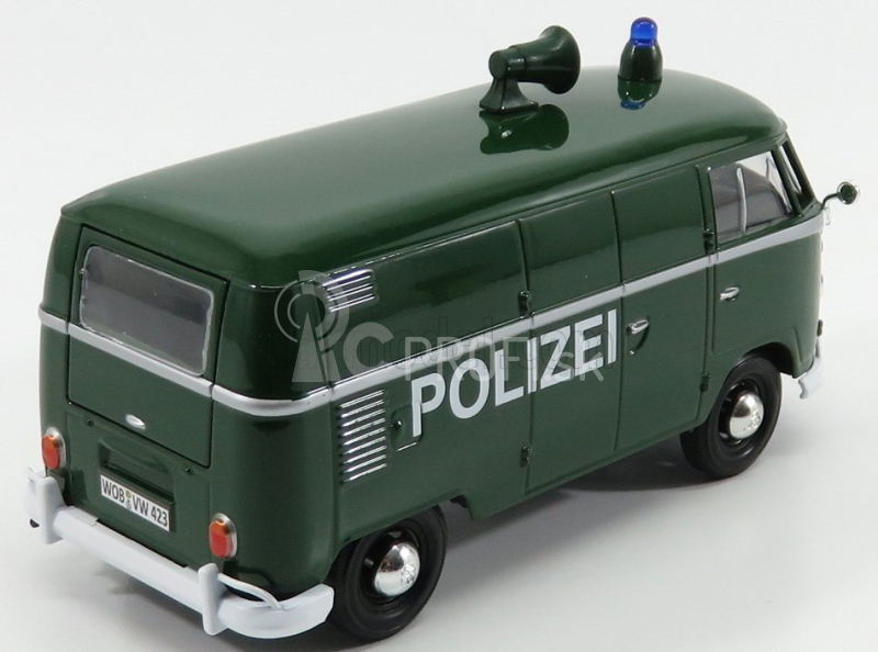 Motor-max Volkswagen T1 Type 2 Van Polizei 1962 1:24 Zelená