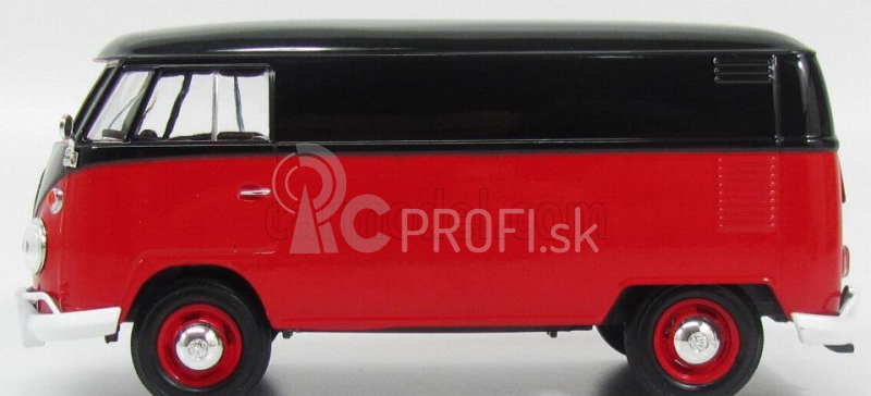 Motor-max Volkswagen T1 Van 1967 1:24 Červená čierna