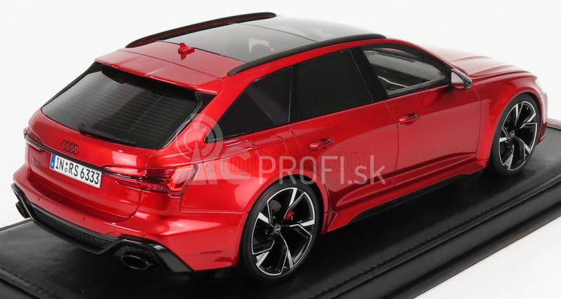 Motorhelix Audi A6 Rs6 Avant (c8) 2020 1:18 červená met.