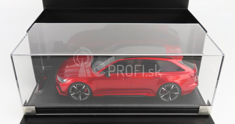 Motorhelix Audi A6 Rs6 Avant (c8) 2020 1:18 červená met.