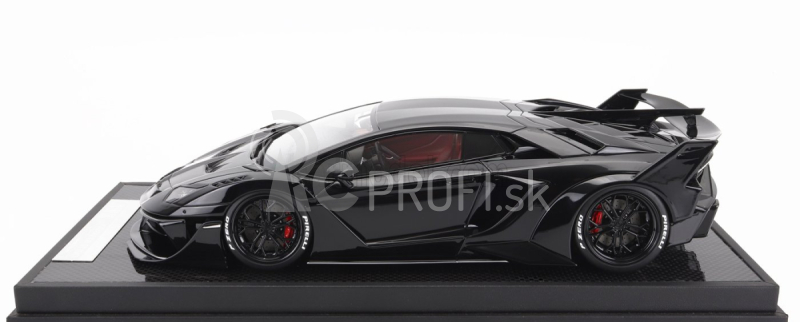 Motorhelix Lamborghini Aventador Gt Evo Lbwk Lb-works 2019 1:18 Black Metamid Carbon