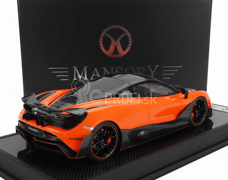 Motorhelix Mclaren 720s Mansory 2019 1:18 Orange Carbon