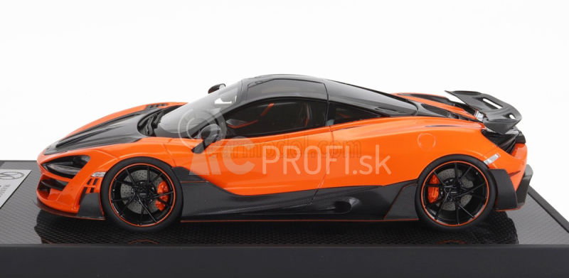 Motorhelix Mclaren 720s Mansory 2019 1:18 Orange Carbon