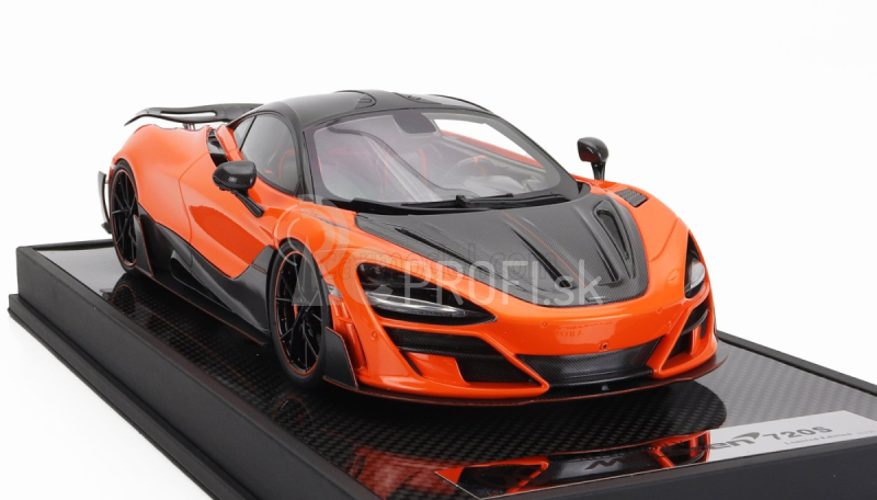 Motorhelix Mclaren 720s Mansory 2019 1:18 Orange Carbon