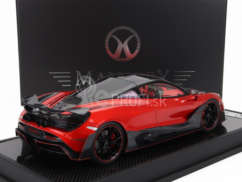 Motorhelix Mclaren 720s Mansory 2019 1:18 Red Carbon