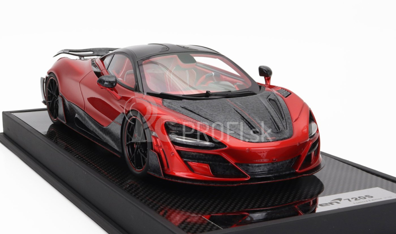 Motorhelix Mclaren 720s Mansory 2019 1:18 Red Carbon