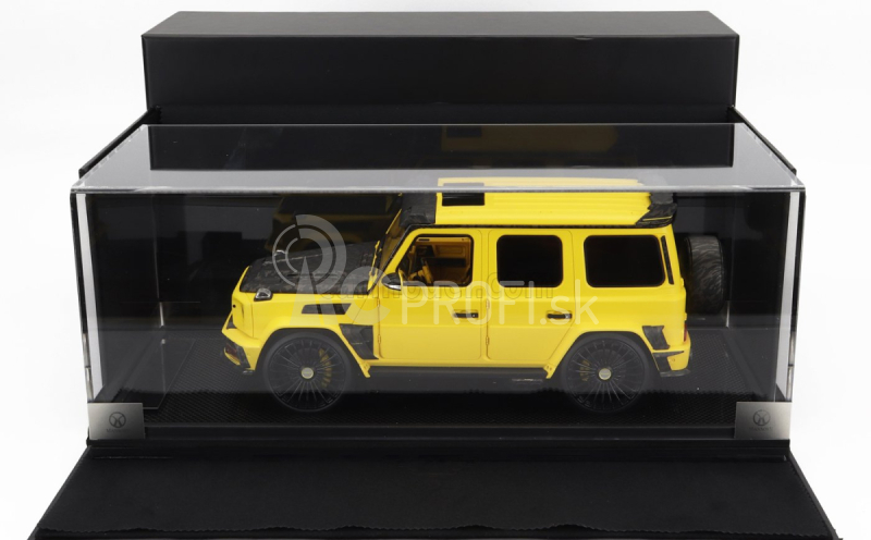 Motorhelix Mercedes benz triedy G G63 Mansory (w463) V8 Biturbo 2022 1:18 Matná žltá kamufláž