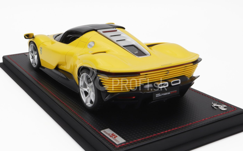 Mr-models Ferrari Daytona Sp3 2022 - Con Vetrina - S vitrínou 1:18 Giallo Modena - žltá