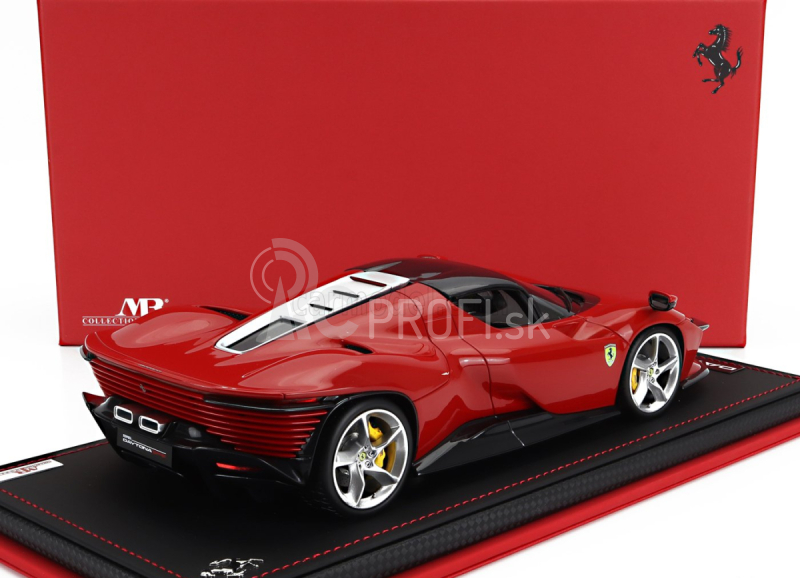 Mr-models Ferrari Daytona Sp3 2022 - Con Vetrina - S vitrínou 1:18 Rosso Corsa - červená