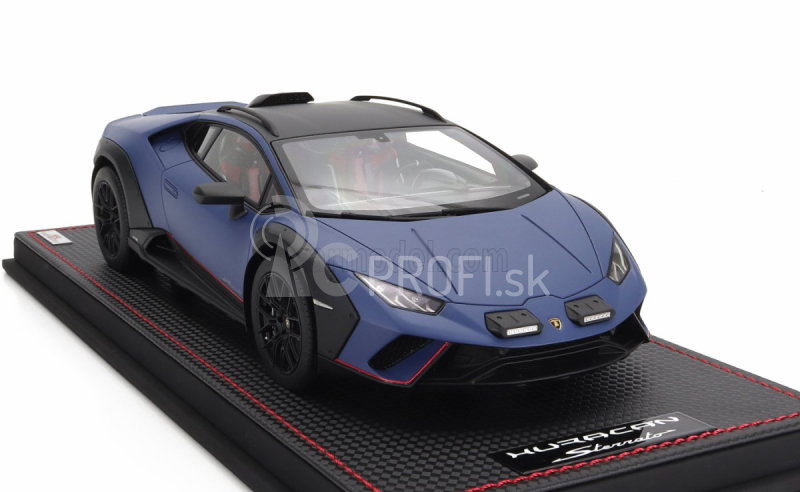 Mr-models Lamborghini Huracan Sterrato 2022 - Con Vetrina - S vitrínou 1:18 Blu Grifo - Matná modrá