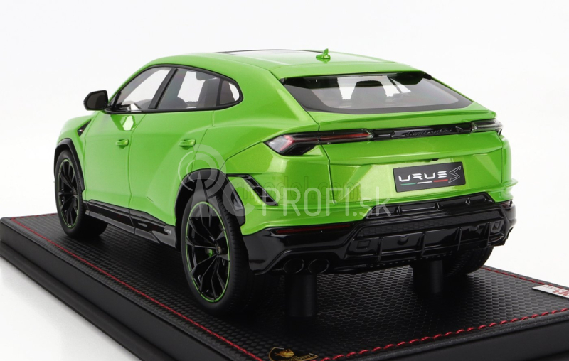 Mr-models Lamborghini Urus S 2022 - Con Vetrina - S vitrínou 1:18 Verde Mantis - Green Met