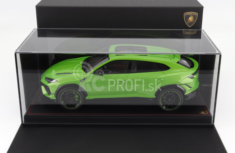 Mr-models Lamborghini Urus S 2022 - Con Vetrina - S vitrínou 1:18 Verde Mantis - Green Met