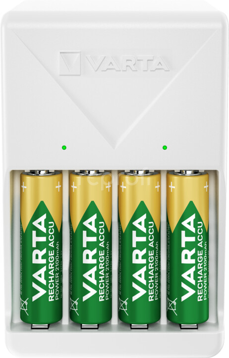 Nabíjačka VARTA Plug 57657 + 4 AA 2100 mAh