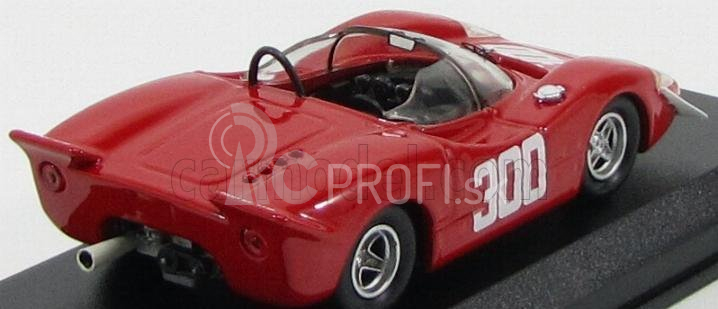 Najlepší model Abarth 2000s N 300 Winner Bolzano-mendola 1969 A.merzario 1:43 Červená