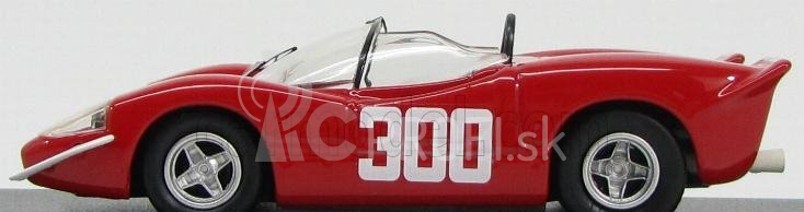 Najlepší model Abarth 2000s N 300 Winner Bolzano-mendola 1969 A.merzario 1:43 Červená