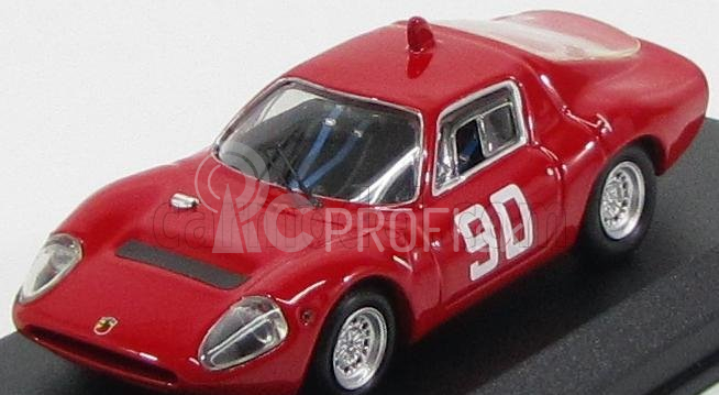 Najlepší model Abarth Ot1300 Mugello N 90 Mugello 1967 Nesti - Hezemans - Furtmayr 1:43 Červená