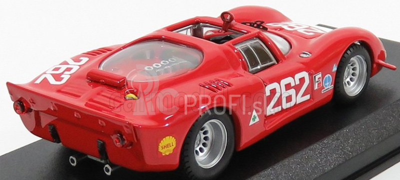 Najlepší model Alfa romeo 33.2 N 262 Targa Florio 1969 Vaccarella - De Adamich 1:43 Red