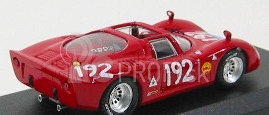 Najlepší model Alfa romeo 33.2 Sp N 192 Targa Florio 1968 Bianchi Casoni 1:43 Red