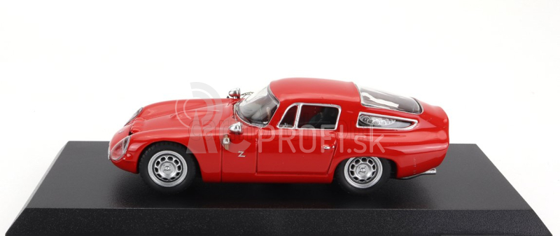 Najlepší model Alfa romeo Giulia Tz Coupe Prova 1963 1:43 Red