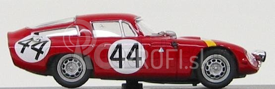 Najlepší model Alfa romeo Tz 1 Sebring N 44 Le Mans 1965 Koob - Finchel 1:43 Red