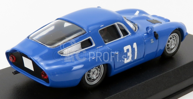 Najlepší model Alfa romeo Tz1 N 31 1000km Monza 1965 Panepinto - Facetti 1:43 Blue