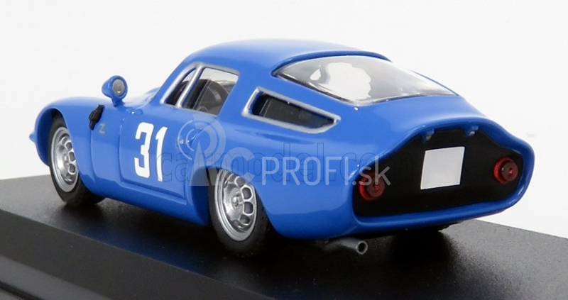 Najlepší model Alfa romeo Tz1 N 31 1000km Monza 1965 Panepinto - Facetti 1:43 Blue