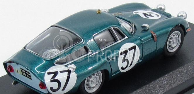 Najlepší model Alfa romeo Tz1 N 37 Test 24h Le Mans 1964 Bussinello - Biscaldi 1:43 Green