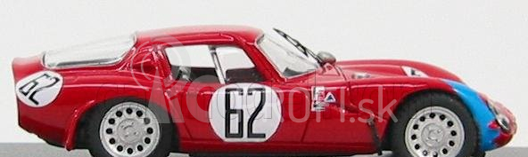 Najlepší model Alfa romeo Tz2 N 62 Sebring 1966 Bianchi - Consten 1:43 Red