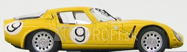 Najlepší model Alfa romeo Tz2 N 9 Australia 1966 Bartlett - Chivas 1:43 Yellow