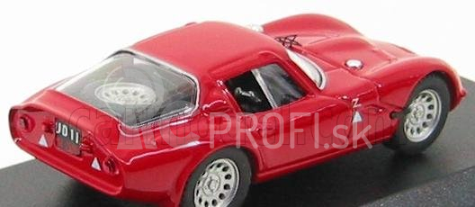 Najlepší model Alfa romeo Tz2 Prova 1964 1:43 Red