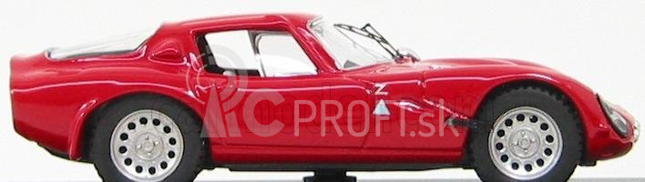 Najlepší model Alfa romeo Tz2 Prova 1964 1:43 Red