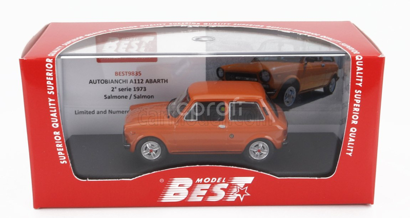 Najlepší model Autobianchi A112 Abarth Ii Serie 1973 1:43 Salmon