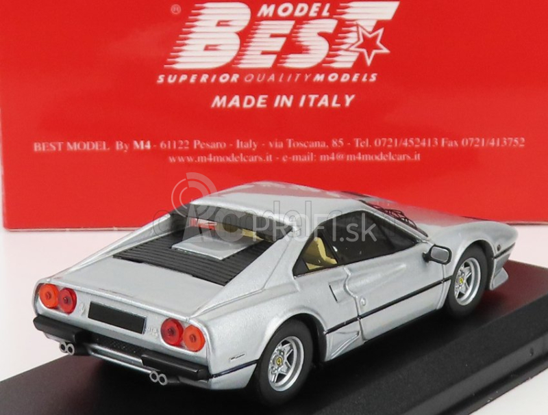 Najlepší model Ferrari 208 Gtb Turbo Salone Automobile Torino 1982 1:43 Silver